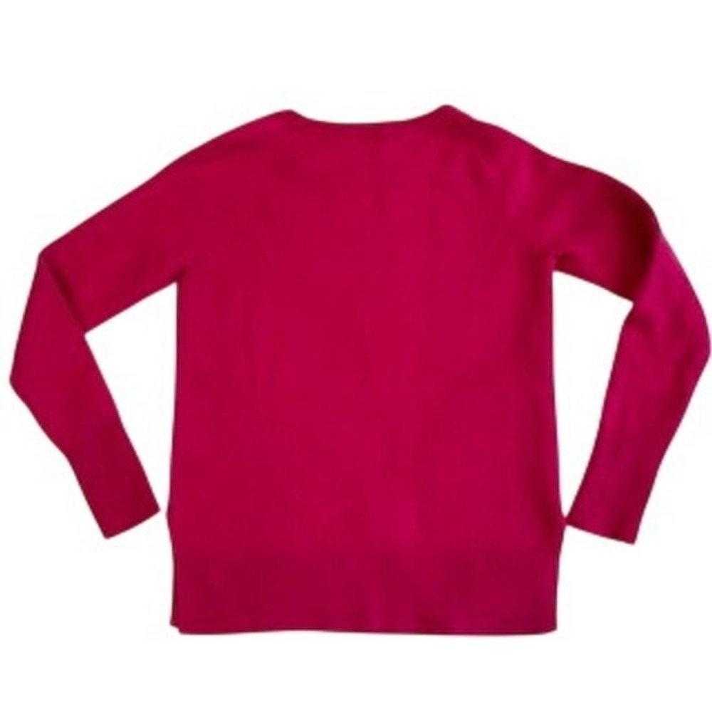 Halogen Cashmere Sweater Womens Small Magenta Pink Crew Neck Long Sleeve Knit - Picture 14 of 14